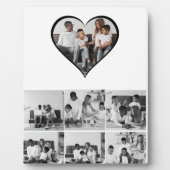 白黒7フォトコラージュ フォトプラーク (正面)