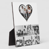 白黒7フォトコラージュ フォトプラーク (側面)