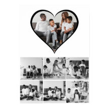 白黒7フォトコラージュ