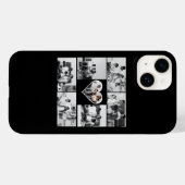白黒7フォトコラージュ Case-Mate iPhoneケース (裏面 (横))