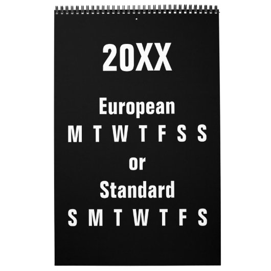 白黒～が変わりやすい年 カレンダー (カバー)