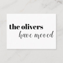 白黒、アドレスモダンカードのおもしろい変更