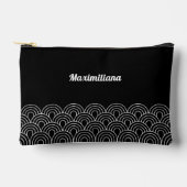 白黒 – アーチズグラムスモールアクセサリーポーチ アクセサリーポーチ (正面)