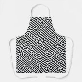 白黒 エプロン (正面)
