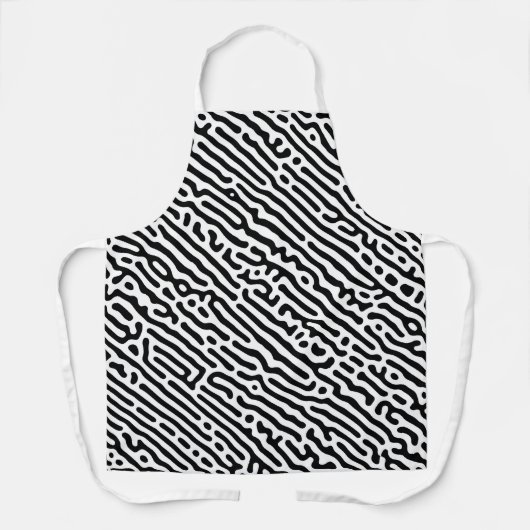 白黒 エプロン (正面)