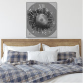 白黒 キャンバスプリント (インサイチュ (寝室))