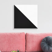 白黒 キャンバスプリント (インサイチュ (リビング))