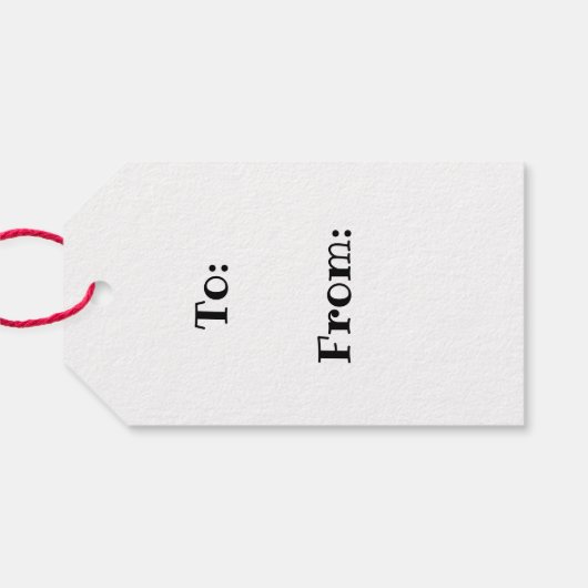 白黒 ギフトタグ (裏面横)