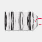 白黒 ギフトタグ (正面(横))