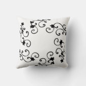 白黒 クッション (裏面)