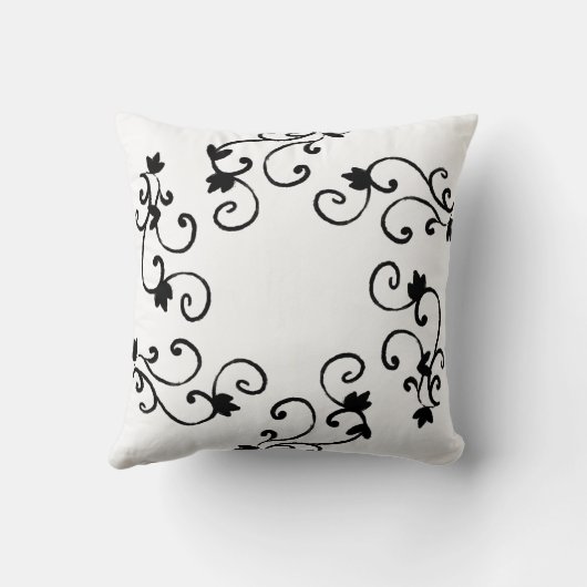 白黒 クッション (裏面)