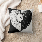 白黒 クッション (ブランケット)