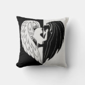 白黒 クッション (正面)