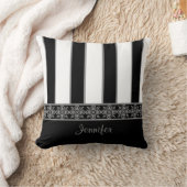 白黒 クッション (ブランケット)