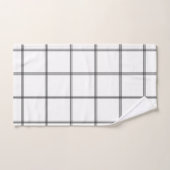 白黒·グミニマルリッド·グラム#1 バスタオルセット (ハンドタオル)