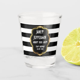 白黒 ショットグラス