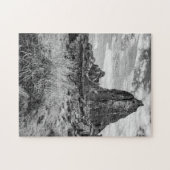 白黒 ジグソーパズル (横)