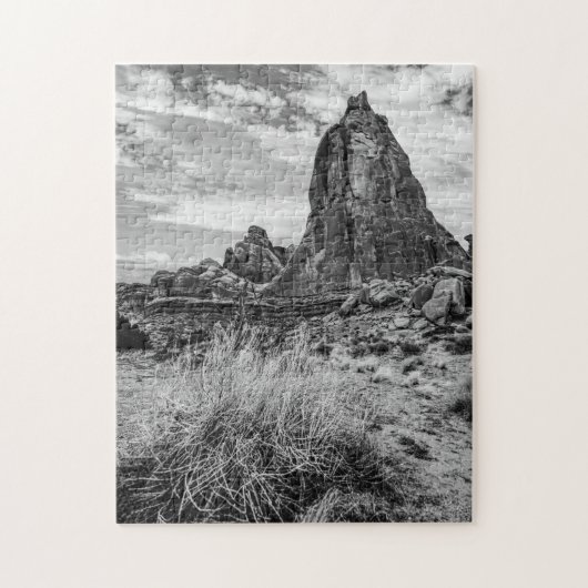 白黒 ジグソーパズル (縦)