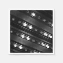 白黒 スタンダードカクテルナプキン