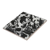 白黒 タイル (側面)