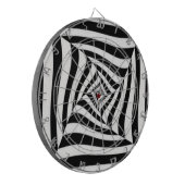 白黒 ダーツボード (正面左)