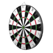 白黒 ダーツボード (正面右)