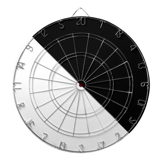 白黒 ダーツボード (正面)