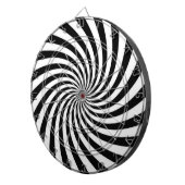 白黒 ダーツボード (正面右)