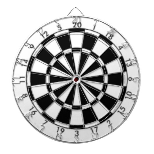 白黒 ダーツボード (正面)