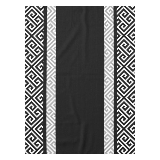 白黒 テーブルクロス (正面)