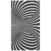 白黒 テーブルクロス (正面)