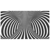 白黒 テーブルクロス (正面(横))