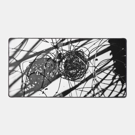 白黒 デスクマット (正面)