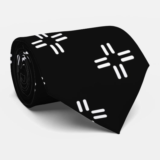 白黒 ネクタイ (ロール)