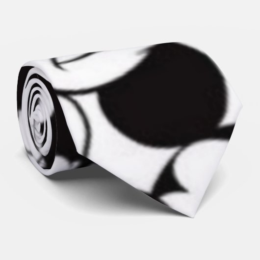 白黒 ネクタイ (ロール)