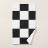 白黒 バスタオルセット (ハンドタオル)