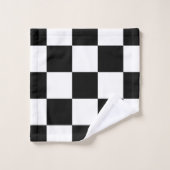 白黒 バスタオルセット (ウォッシュタオル)