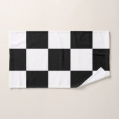 白黒 バスタオルセット (ハンドタオル)