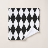 白黒 バスタオルセット (ウォッシュタオル)