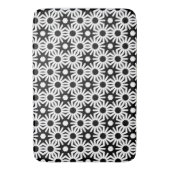 白黒 バスマット (正面縦)