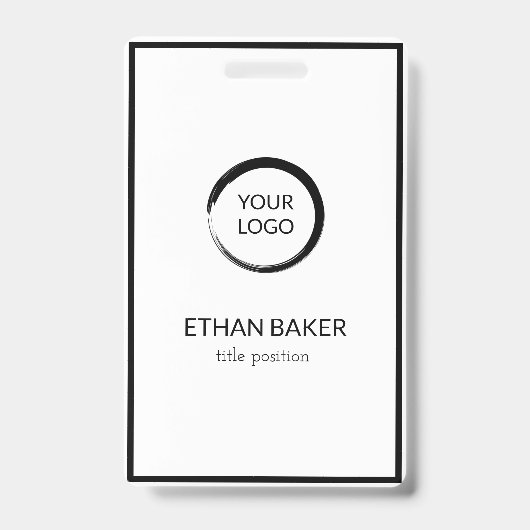 白黒 バッジ (Front)