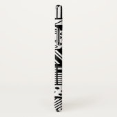 白黒 – パターモダンン Case-Mate iPhoneケース (裏面/右)