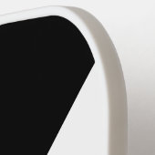 白黒 ピックルボールラケット (左詳細)