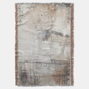 白黒&ブロンズ スローブランケット