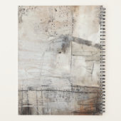 白黒&ブロンズ プランナー手帳 (裏面)