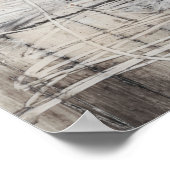 白黒&ブロンズ ポスター (角)