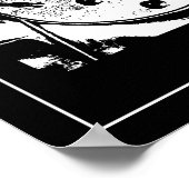 白黒 ポスター (角)