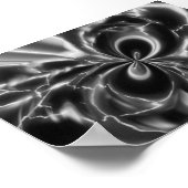 白黒 ポスター (角)