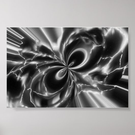 白黒 ポスター (正面)