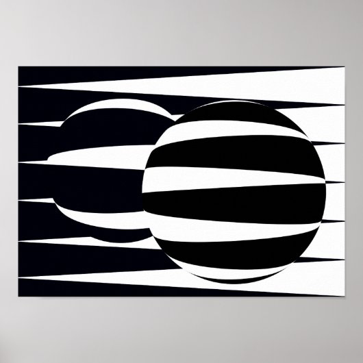 白黒 ポスター (正面)